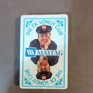 Maytag The Ol Lonely Club Playing Cards Full Deck With Actor Jesse White Ad